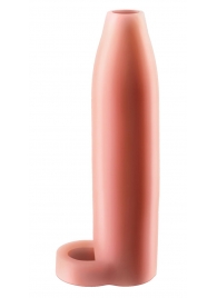 Телесная насадка Real Feel Enhancer XL - 17 см. - Pipedream - в Костроме купить с доставкой