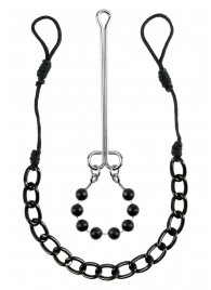 Интимные украшения с бусинами NIPPLE   CLIT JEWELRY - Pipedream - купить с доставкой в Костроме
