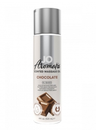 Массажное масло JO Aromatix Massage Oil Chocolate с ароматом шоколада - 120 мл. - System JO - купить с доставкой в Костроме