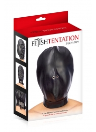 Маска-шлем на голову с отверстиями для дыхания - Fetish Tentation - купить с доставкой в Костроме