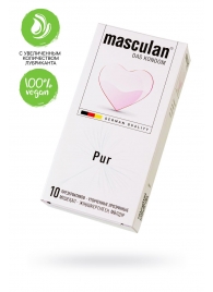 Супертонкие презервативы Masculan Pur - 10 шт. - Masculan - купить с доставкой в Костроме