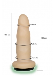 Телесная насадка Harness - 13,3 см. - LOVETOY (А-Полимер) - купить с доставкой в Костроме
