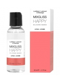 Смазка на силиконовой основе Mixgliss Happy - 50 мл. - Mixgliss - купить с доставкой в Костроме