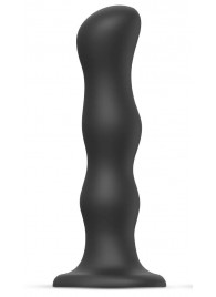 Черная насадка Strap-On-Me Dildo Geisha Balls size XL - Strap-on-me - купить с доставкой в Костроме