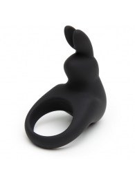 Черное эрекционное виброкольцо Happy Rabbit Rechargeable Rabbit Cock Ring - Happy Rabbit - в Костроме купить с доставкой