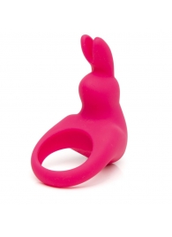 Розовое эрекционное виброкольцо Happy Rabbit Rechargeable Rabbit Cock Ring - Happy Rabbit - в Костроме купить с доставкой