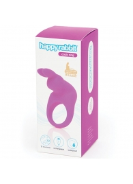 Фиолетовое эрекционное виброкольцо Happy Rabbit Rechargeable Rabbit Cock Ring - Happy Rabbit - в Костроме купить с доставкой