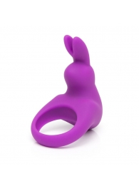 Фиолетовое эрекционное виброкольцо Happy Rabbit Rechargeable Rabbit Cock Ring - Happy Rabbit - в Костроме купить с доставкой
