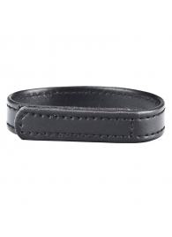 Кольцо на пенис из искусственной кожи на липучке VELCRO COCK RING - 5 см. - BlueLine - в Костроме купить с доставкой