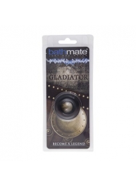 Чёрное эрекционное кольцо Gladiator - Bathmate - в Костроме купить с доставкой