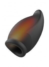 Мастурбатор с вибрацией и функцией нагрева Squeezable Stroker - Dream Toys - в Костроме купить с доставкой