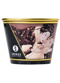 Массажная свеча Intoxicatin Chocolate с ароматом шоколада - 170 мл. - Shunga - купить с доставкой в Костроме