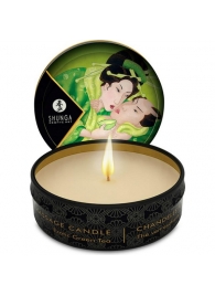 Массажная свеча Exotic Green Tea с ароматом зелёного чая - 30 мл. - Shunga - купить с доставкой в Костроме