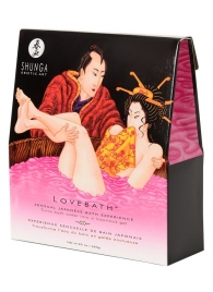 Соль для ванны Lovebath Dragon Fruit, превращающая воду в гель - 650 гр. - Shunga - купить с доставкой в Костроме