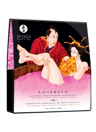 Соль для ванны Lovebath Dragon Fruit, превращающая воду в гель - 650 гр. - Shunga - купить с доставкой в Костроме