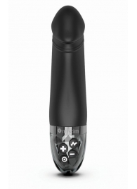 Черный вибратор с электростимуляцией Real Deal Neal - 16,5 см. - MyStim - купить с доставкой в Костроме