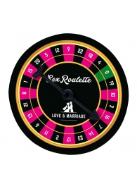 Настольная игра-рулетка Sex Roulette Love   Marriage - Tease&Please - купить с доставкой в Костроме