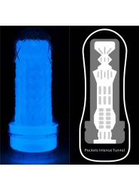 Светящийся в темноте мастурбатор Lumino Play Masturbator Pocketed - Lovetoy - в Костроме купить с доставкой