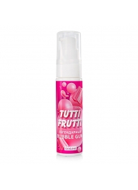 Интимный гель на водной основе Tutti-Frutti Bubble Gum - 30 гр. - Биоритм - купить с доставкой в Костроме