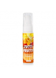 Интимный гель на водной основе Tutti-Frutti  Ванильный пудинг  - 30 гр. - Биоритм - купить с доставкой в Костроме