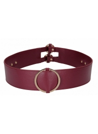 Бордовый ремень Halo Waist Belt - размер L-XL - Shots Media BV - купить с доставкой в Костроме