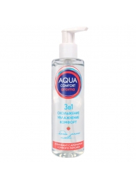 Гель-лубрикант на водной основе Aqua Comfort Aroma с ароматом персика - 195 гр. - Биоритм - купить с доставкой в Костроме