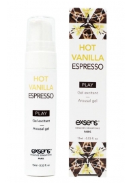 Возбуждающий гель Hot Vanilla Espresso Arousal Gel - 15 мл. - Exsens - купить с доставкой в Костроме
