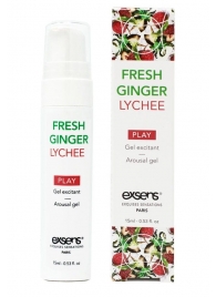 Возбуждающий гель Fresh Ginger Lychee Arousal Gel - 15 мл. - Exsens - купить с доставкой в Костроме