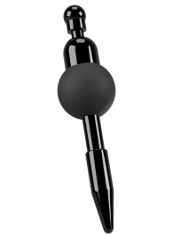 Черный уретральный вибростимулятор Vibrating Penis Plug - Orion - купить с доставкой в Костроме
