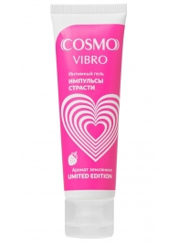 Возбуждающий гель на водно-силиконовой основе Cosmo Vibro с ароматом земляники - 50 гр. - Биоритм - купить с доставкой в Костроме