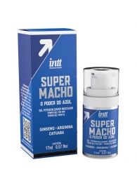 Мужской стимулирующий гель Super Macho - 17 мл. - INTT - купить с доставкой в Костроме