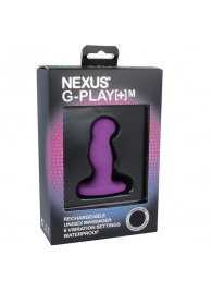 Фиолетовая вибровтулка Nexus G-Play+ M - Nexus Range - в Костроме купить с доставкой