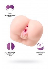 Реалистичный мастурбатор Paula с 2 любовными тоннелями - ToyFa - в Костроме купить с доставкой