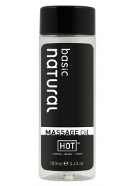 Массажное масло для тела Natural Basic - 100 мл. - HOT - купить с доставкой в Костроме