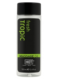 Массажное масло для тела Tropic Fresh - 100 мл. - HOT - купить с доставкой в Костроме