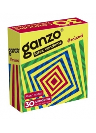 Микс-набор из 30 презервативов Ganzo Mixed - Ganzo - купить с доставкой в Костроме