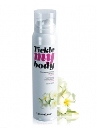 Массажная хрустящая пенка Tickle My Body Monoi с ароматом моной - 150 мл. - Love to Love - купить с доставкой в Костроме
