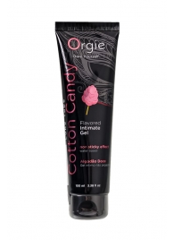 Интимный гель на водной осное Lube Tube Cotton Candy со вкусом сахарной ваты - 100 мл. - ORGIE - купить с доставкой в Костроме