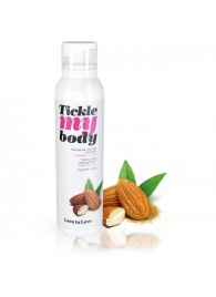 Массажная хрустящая пенка Tickle My Body Sweet Almonds с ароматом миндаля - 150 мл. - Love to Love - купить с доставкой в Костроме