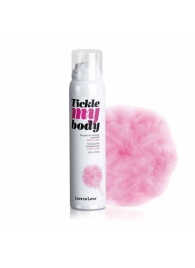Массажная хрустящая пенка Tickle My Body Cotton Candy с ароматом сладкой ваты - 150 мл. - Love to Love - купить с доставкой в Костроме