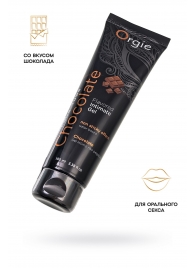 Интимный гель на водной основе Lube Tube Chocolate с шоколадным вкусом - 100 мл. - ORGIE - купить с доставкой в Костроме