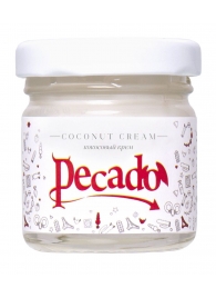 Массажная свеча Сoconut Cream - 35 мл. - Pecado - купить с доставкой в Костроме