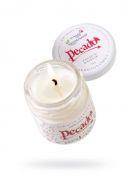 Массажная свеча Tobacco Vanilla - 35 мл. - Pecado - купить с доставкой в Костроме