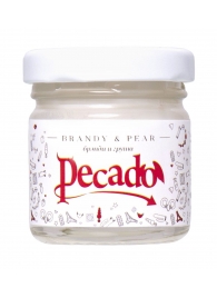 Массажная свеча Brandy   Pear - 35 мл. - Pecado - купить с доставкой в Костроме
