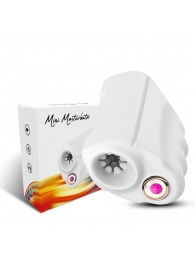 Белый вибромастурбатор Mini Masturbator - Silicone Toys - в Костроме купить с доставкой