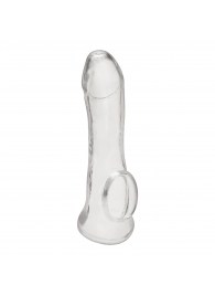 Прозрачная насадка на пенис Transparent Penis Enhancing Sleeve Extension - 15,9 см. - BlueLine - в Костроме купить с доставкой