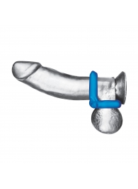 Комплект из 2 эрекционных колец-восьмерок 2-Pack Duo Cock And Ball Stamina Enhancement Ring - BlueLine - в Костроме купить с доставкой