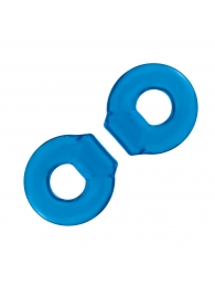 Комплект из двух колец для пениса 2-Pack Ultra-Stretch Stamina Endurance Ring - BlueLine - в Костроме купить с доставкой