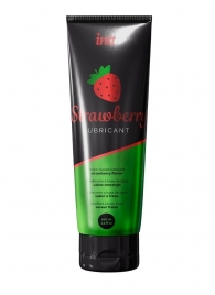 Смазка на водной основе с ароматом клубники Strawberry Lubricant - 100 мл. - INTT - купить с доставкой в Костроме