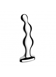 Стальной анальный фаллоимитатор для простаты Stainless Steel Anal Beads - 13 см. - b-Vibe - в Костроме купить с доставкой